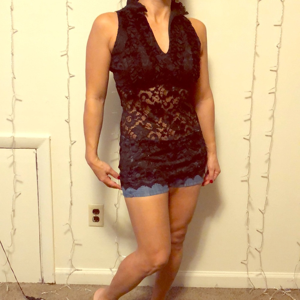 Arden B lace top